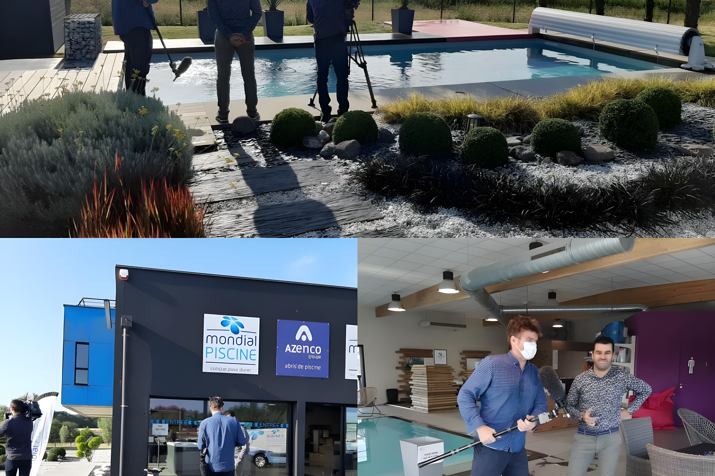 Crea Piscine 35 Construction Piscine A Rennes Et Saint Malo Notre Passage Sur France 2 Au JT De 13h A La 11e Minute