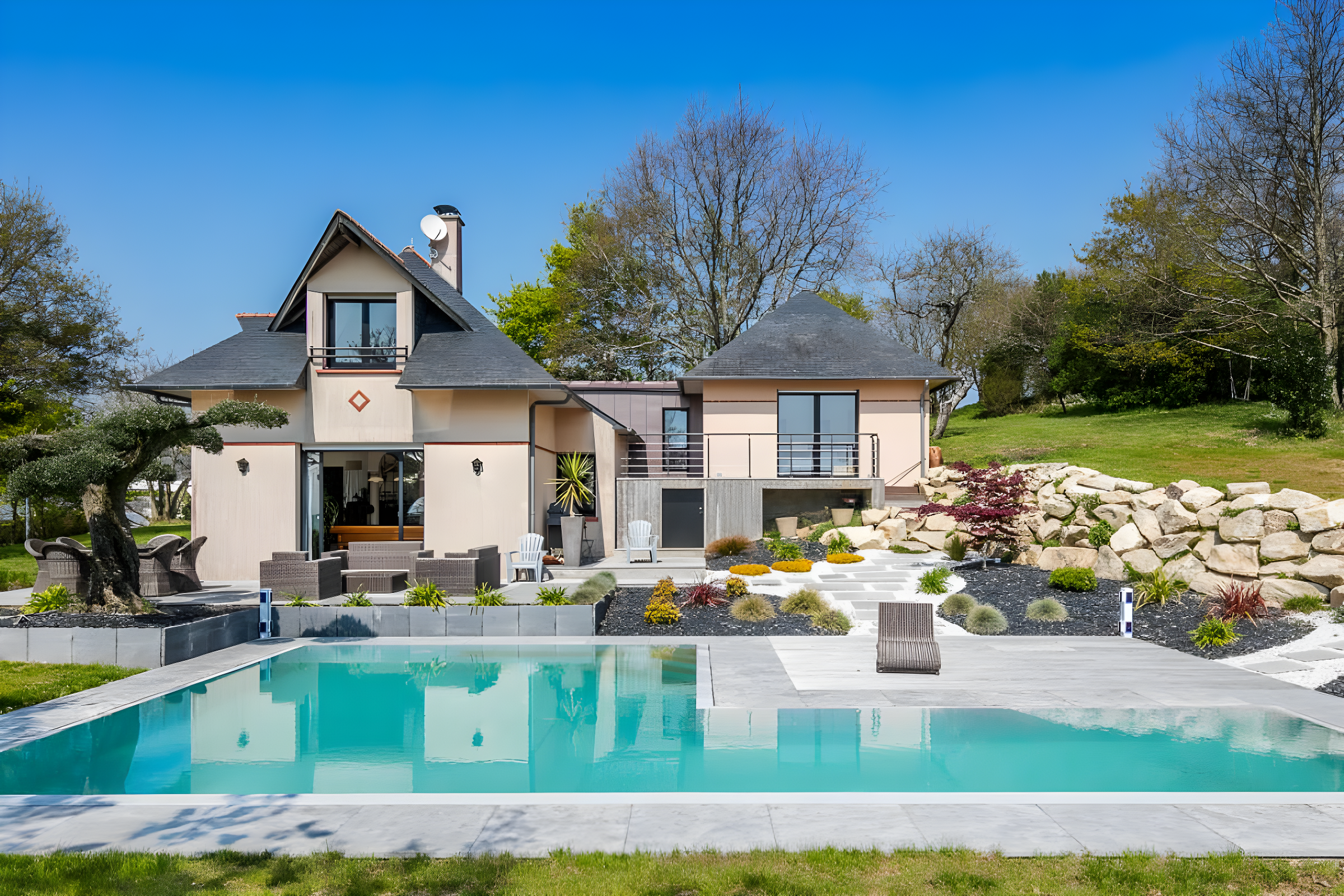 Crea Piscine 35 Construction Piscine A Rennes Et Saint Malo SALON ESPRIT MAISON ESPRIT JARDIN 2